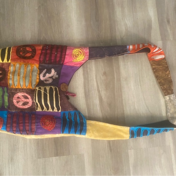 Beautiful Boho oversized bag brand new, not used. Gorgeous looking crossover bag - Picture 5 of 5